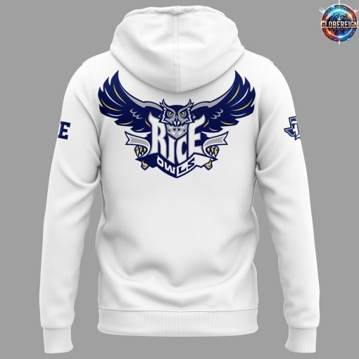 New Rice Owls Football Special Edition White Hoodie