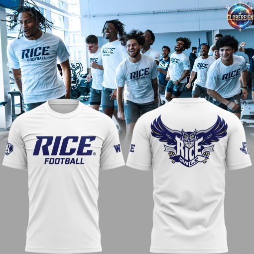 New Rice Owls Football Special Edition White T-Shirt