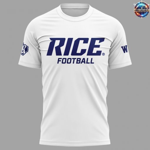 New Rice Owls Football Special Edition White T-Shirt