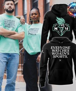 New York Liberty Everyone Watches Women’s Sports 2024 Black Hoodie