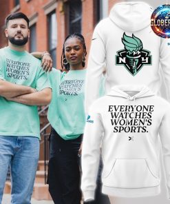 New York Liberty Everyone Watches Women’s Sports 2024 White Hoodie