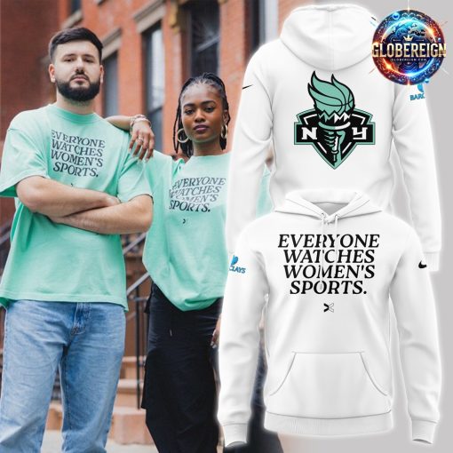 New York Liberty Everyone Watches Women’s Sports 2024 White Hoodie