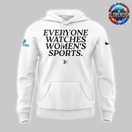 New York Liberty Everyone Watches Women’s Sports 2024 White Hoodie