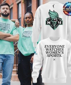 New York Liberty Everyone Watches Women’s Sports 2024 White Sweatshirt