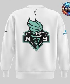 New York Liberty Everyone Watches Womens Sports 2024 White Sweatshirt