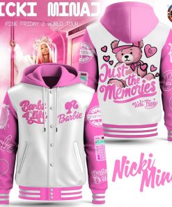 Nicki Minaj Just The Memories Limited Edition Hooded Baseball Jacket