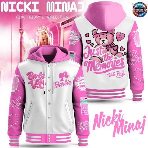 Nicki Minaj Just The Memories Limited Edition Hooded Baseball Jacket