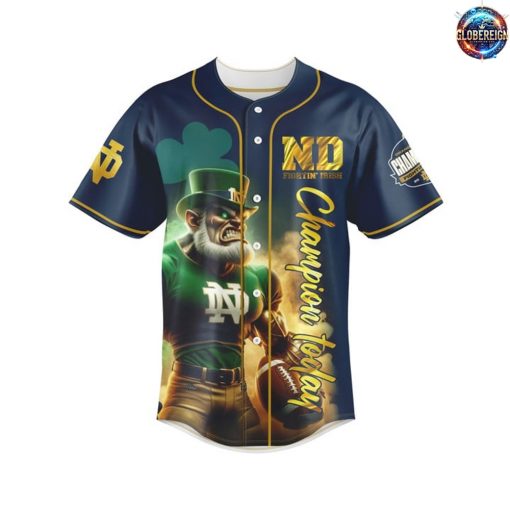 Notre Dame Fighting Irish 2025 Play Like A Champion Baseball Jersey