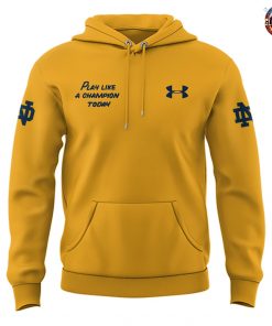 Notre Dame Football Play Like a Champion Today Special Edition Hoodie