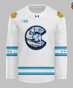 Notre Dame Hockey x Chicago Cubs Special Edition Hockey Jersey