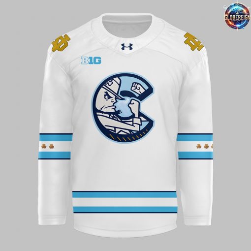 Notre Dame Hockey x Chicago Cubs Special Edition Hockey Jersey