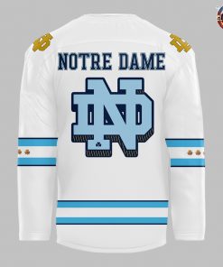 Notre Dame Hockey x Chicago Cubs Special Edition Hockey Jersey