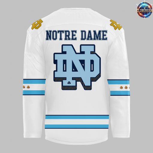 Notre Dame Hockey x Chicago Cubs Special Edition Hockey Jersey