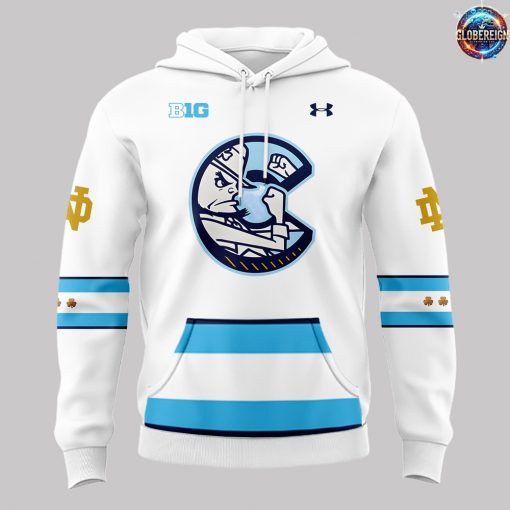 Notre Dame Hockey x Chicago Cubs Special Edition Hoodie