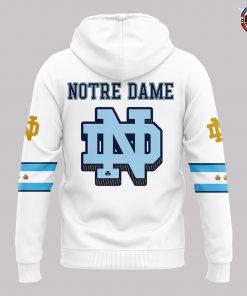 Notre Dame Hockey x Chicago Cubs Special Edition Hoodie