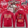 Ohio State Buckeyes 2024 National Champions Limited Edition Red Hoodie