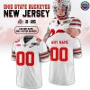 Ohio State Buckeyes 2025 Custom Limited Edition White Football Jersey