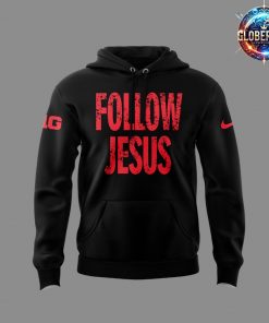 Ohio State Buckeyes Follow Jesus 2024 Black Hoodie