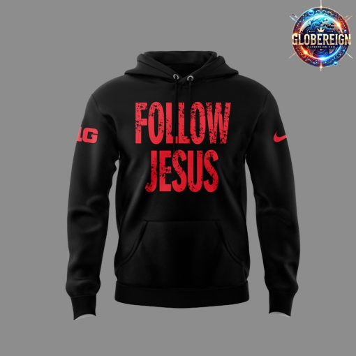 Ohio State Buckeyes Follow Jesus 2024 Black Hoodie