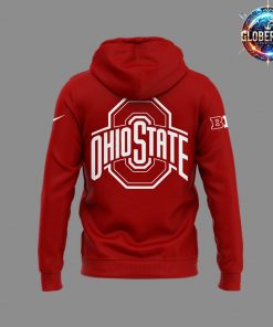 Ohio State Buckeyes Follow Jesus 2024 Red Hoodie