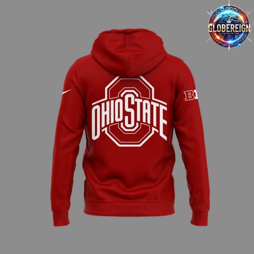 Ohio State Buckeyes Follow Jesus 2024 Red Hoodie