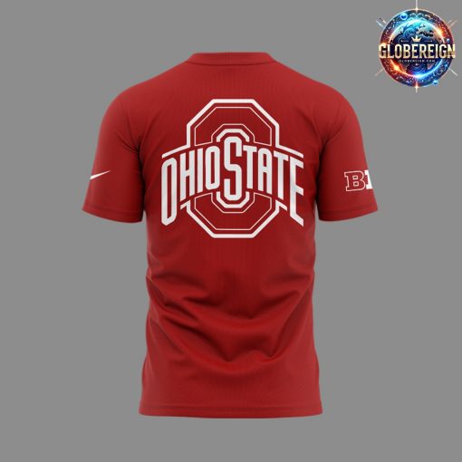 Ohio State Buckeyes Follow Jesus 2024 Red T-Shirt