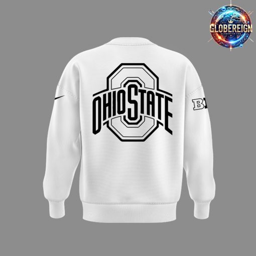 Ohio State Buckeyes Follow Jesus 2024 White Sweatshirt