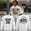 Ohio State Buckeyes Jesus Won 2024 White Sweatshirt