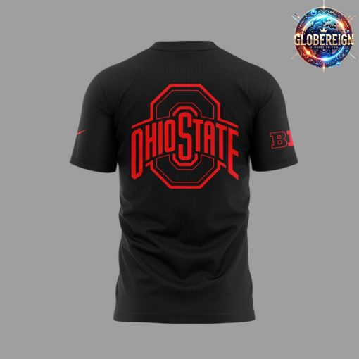 Ohio State Buckeyes Jesus Won 2024 Black T-Shirt