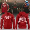 Ohio State Buckeyes Jesus Won 2024 Black Hoodie