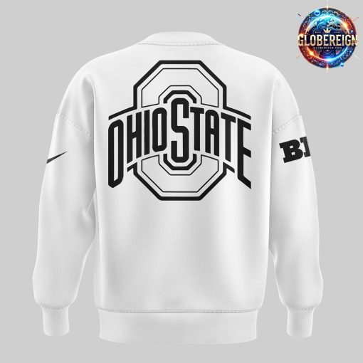 Ohio State Buckeyes Jesus Won 2024 White Sweatshirt