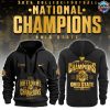 Ohio State Buckeyes NCAA National Champions 2025 Red Half Zip Hoodie