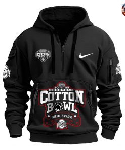 Ohio State Cotton Bowl Champions Special Edition Half Zip Hoodie