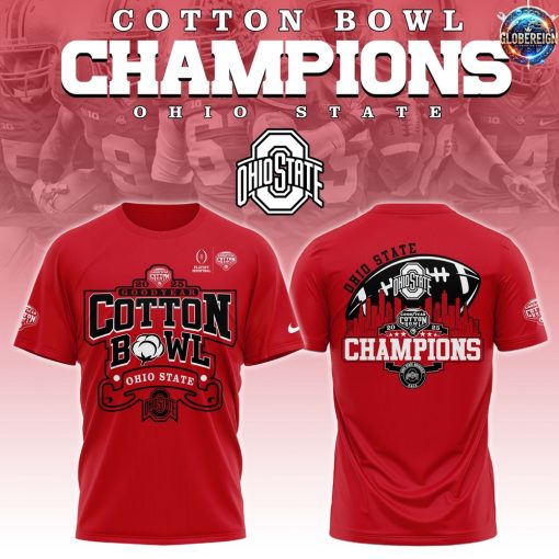 Ohio State Cotton Bowl Champions Special Edition T-Shirt