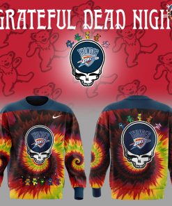 Oklahoma City Thunder x Grateful Dead Night Sweatshirt