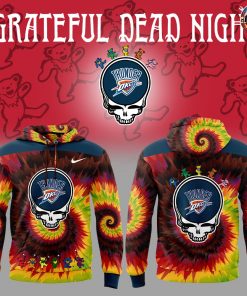 Oklahoma City Thunder x Grateful Dead Special Night Hoodie