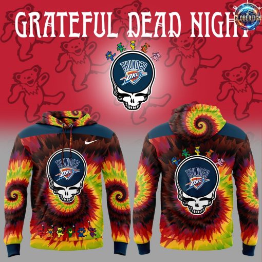 Oklahoma City Thunder x Grateful Dead Special Night Hoodie