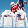 Ohio State Buckeyes Jesus Won 2024 White Hoodie