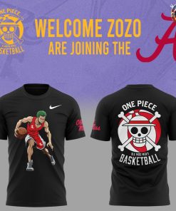 One Piece Zozo x Alabama Men’s Basketball T-Shirt