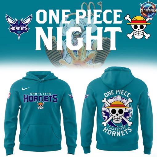 One Piece x Charlotte Hornets Limited Edition Hoodie