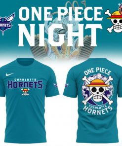 One Piece x Charlotte Hornets Limited Edition T-Shirt