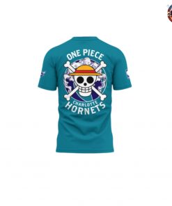 One Piece x Charlotte Hornets Limited Edition TShirt