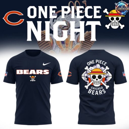 One Piece x Chicago Bears Special Edition T-Shirt