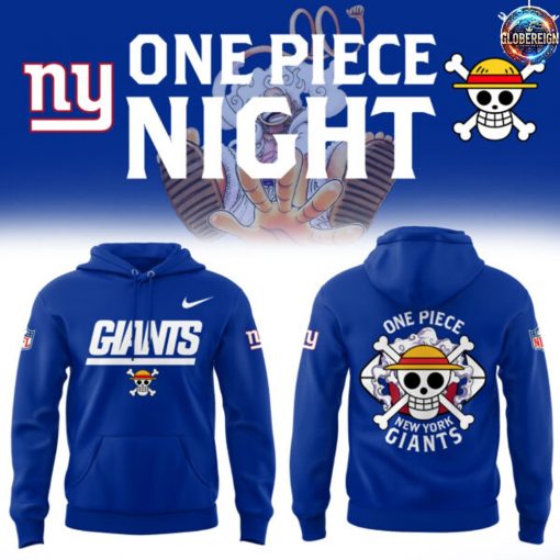 One Piece x New York Giants Special Edition Hoodie