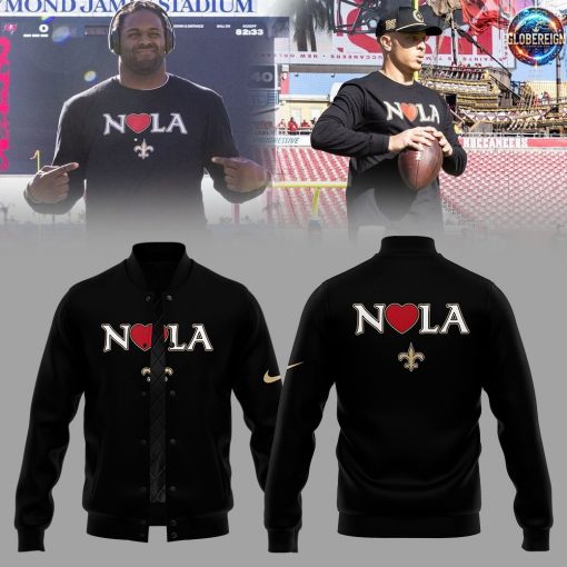 Orleans Saints Nola Strong Limited Edition Baseball Jacket