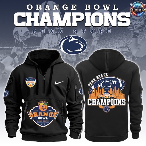 Penn State Orange Bowl Champions Special Edition Half Zip Hoodie