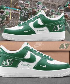 Personalized Saskatchewan Roughriders Air Force 1 Shoes