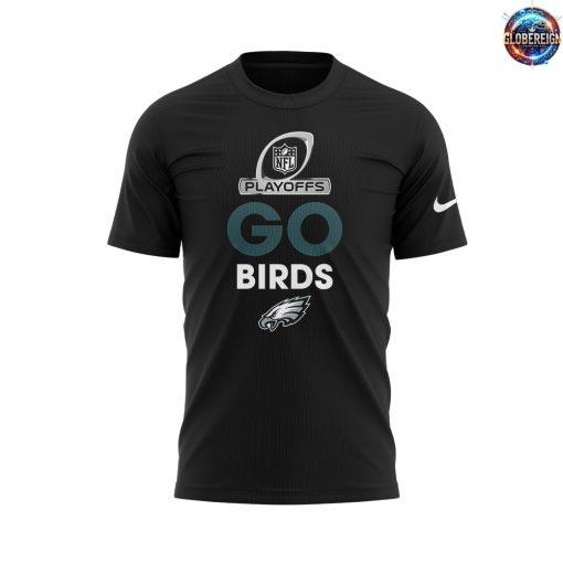 Philadelphia Eagles 2024 NFL Playoffs Go Birds T-Shirt