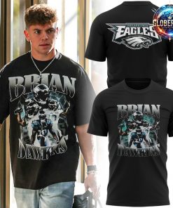 Philadelphia Eagles Brian Dawkins Black T-Shirt