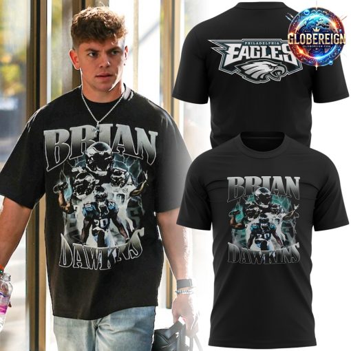 Philadelphia Eagles Brian Dawkins Black T-Shirt